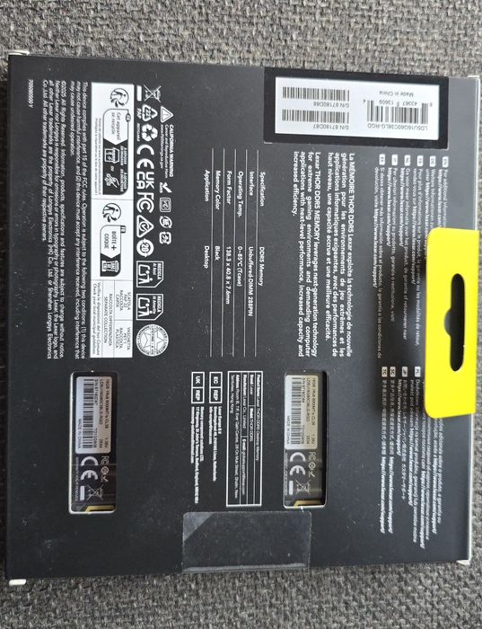 Memorie RAM Lexar Thor Kit 32GB DDR5 6000 MHz Cl36 Amd Expo Intel Xmp