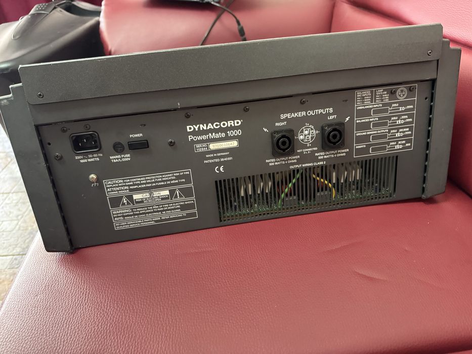 Dynacord power mate 1000-1