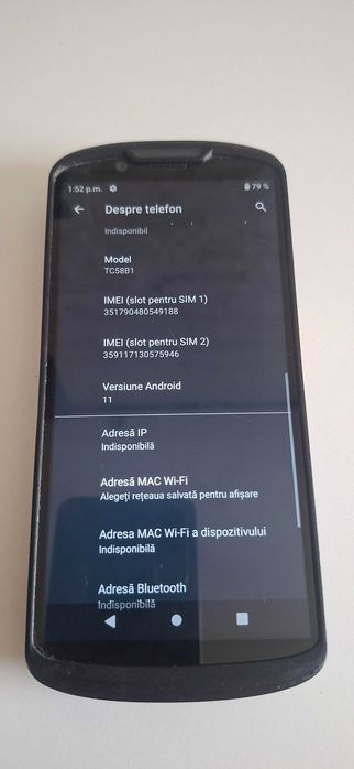 Terminal Mobil (telefon scanner)Zebra TC58B1