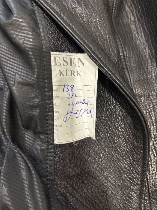 Натуральная кожаная куртка