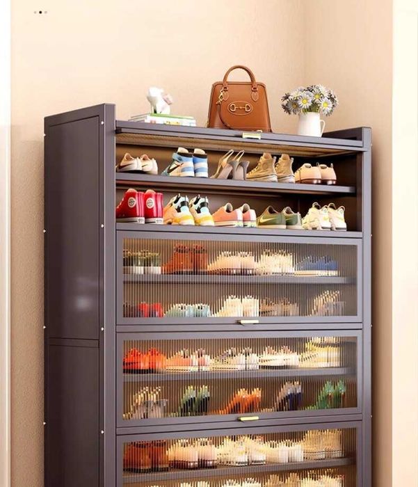 Poyabzal shkafi / kirish joyi / компактный / металлический