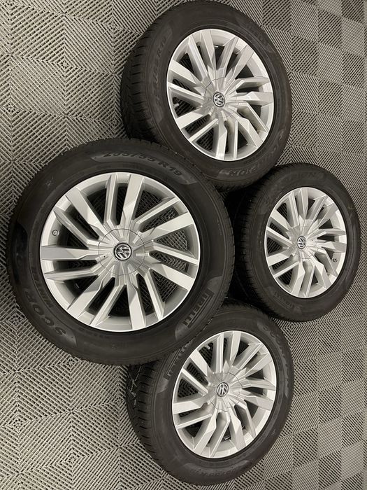 Jante Roti 19 VW Touareg 3 Audi Q7 4M Q8 E Tron Anvelope Vara Iarna 255 55 R19 M+S