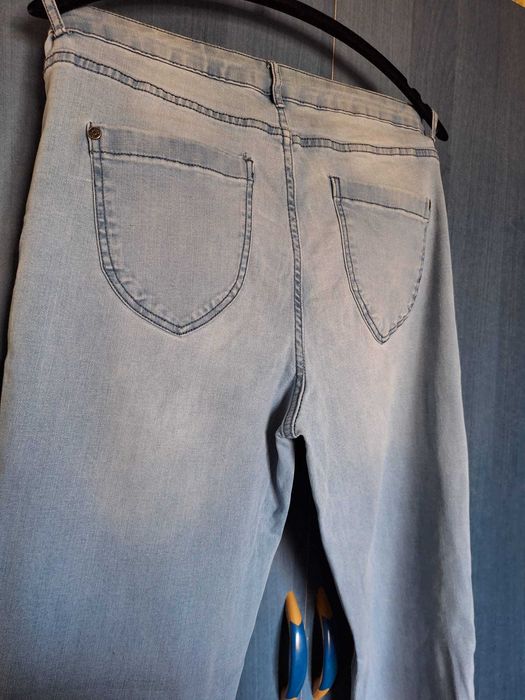 Blugi damă Esmara albastru deschis High Waist Super Skinny mărimea 42