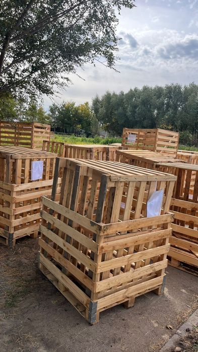 Поддоны деревянные ящики