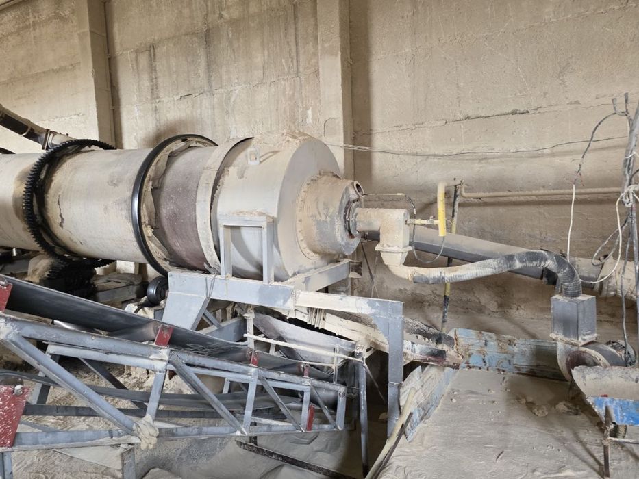 Қум цехи учун сушильный баробан сотилади