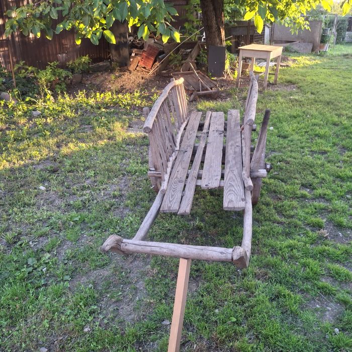 Caruta cu 2 roti.  Teleaga