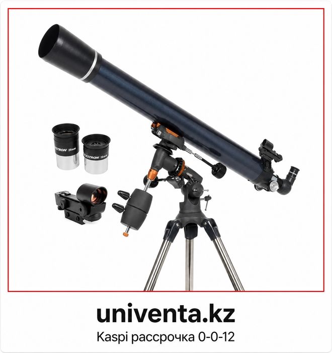 Телескоп Celestron AstroMaster 90EQ — 90 мм для планет