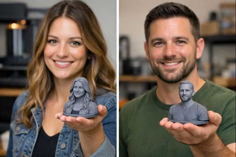 Персонализиран бюст създаден от Ваша снимка