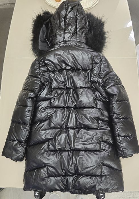 Детско яке дълго с качулка