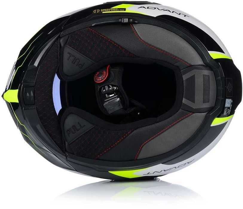 Отваряeмa мото Каска LS2 FF906 ADVANT CODEX WHITE-X,S 55-56см. NEW