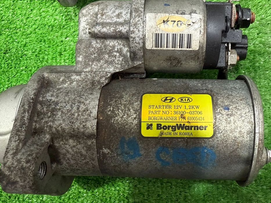 ELECTROMOTOR ( 5 BUC.) KIA CEED GT-LI 1.4 BENZINA 2019  / HYUNDAI KONA 1.0 BENZINA 2019 2018-2021 COD OEM 36100-2A500 36100-04200 36100-2A950 36100-27010 36100-03706