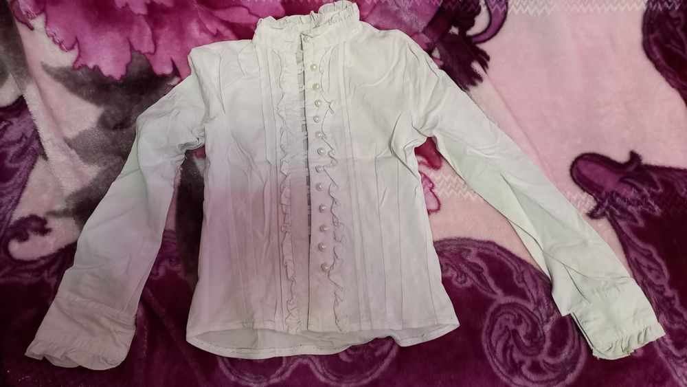 Рубашки белые школьные на девочку