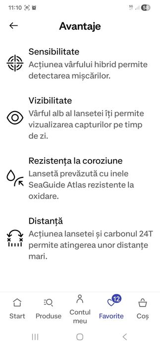Lanseta surfcasting 4.20m, 100-200g