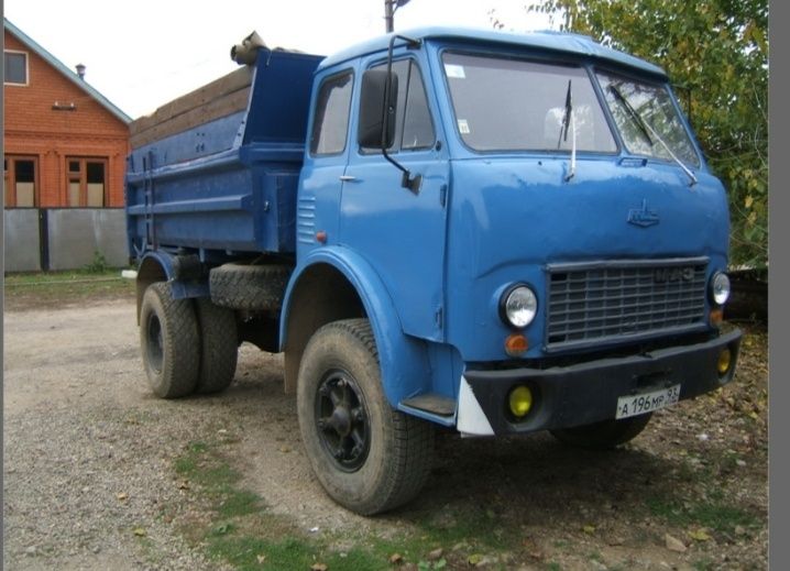 Маз 5549 аварийный.