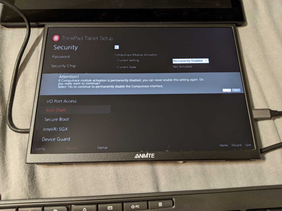 Lenovo ThinkPad X1 Tablet Gen 3 , i5-8350u,8gb ddr4,256gb ssd,13" QHD+IPS ecran defect + dock