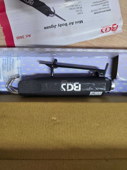 Mini fierastrau pneumatic 10mm - 182mm BGS Technic 3400