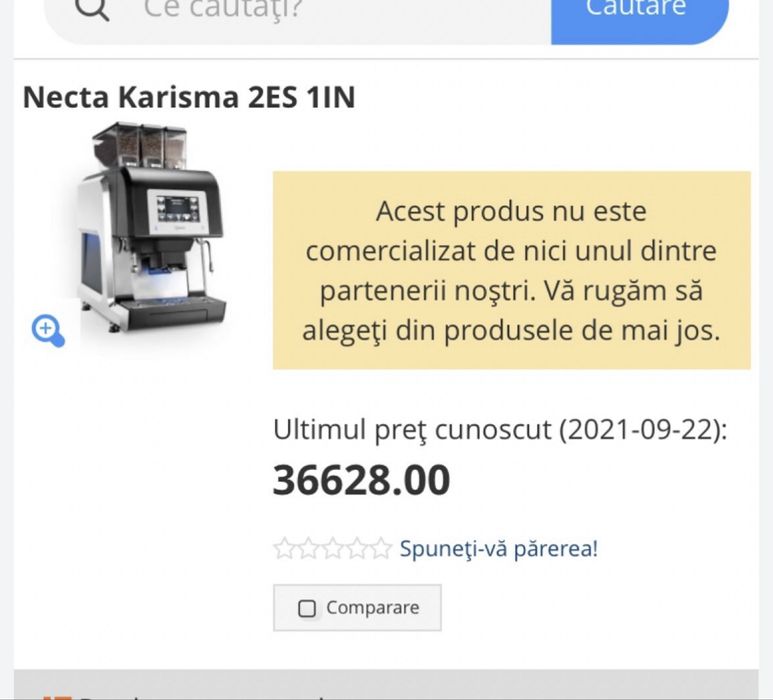 Masina cafea Necta karisma