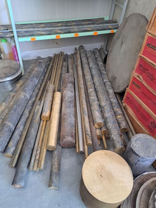 Бронзовые прутки производство России Промконтракт.  Марки О5Ц5С5 Браж9