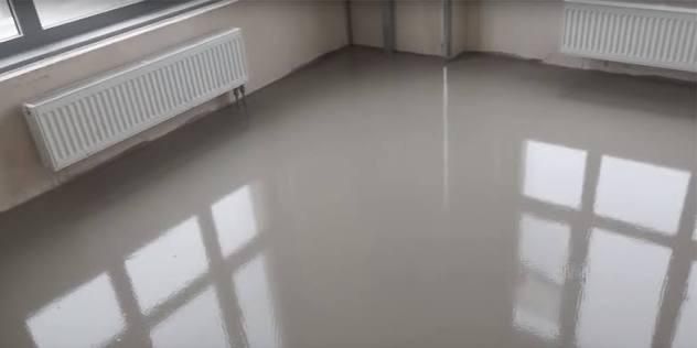 Наливные полы под ключ