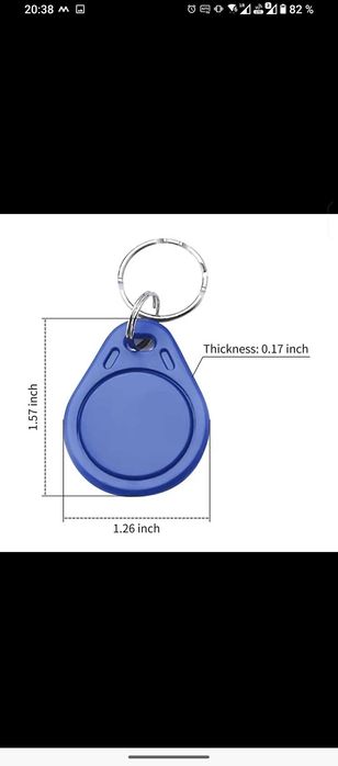 Rfid NFC 13.56MHZ (IC) mifare clasic 1k uid