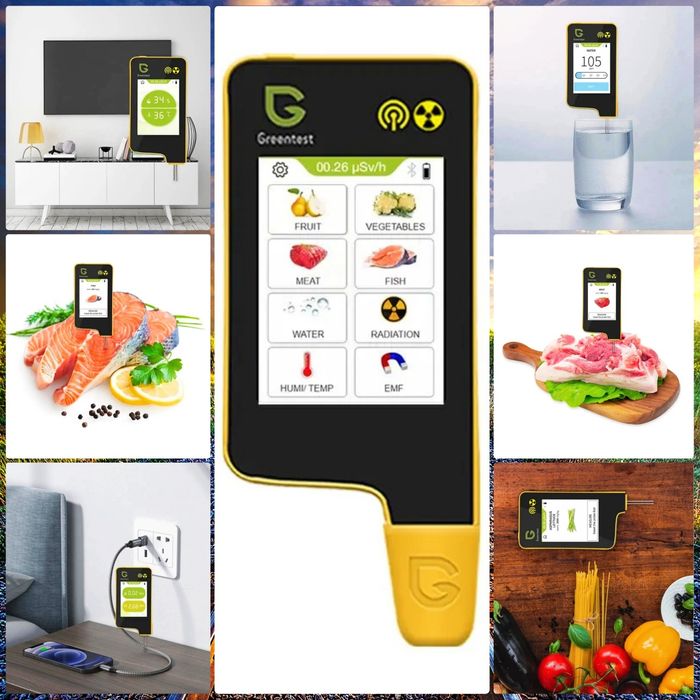 GREENTEST 3F-T/ECO6T/V8 — нитрат, сув, радиация, озиқ-овқат текширувчи