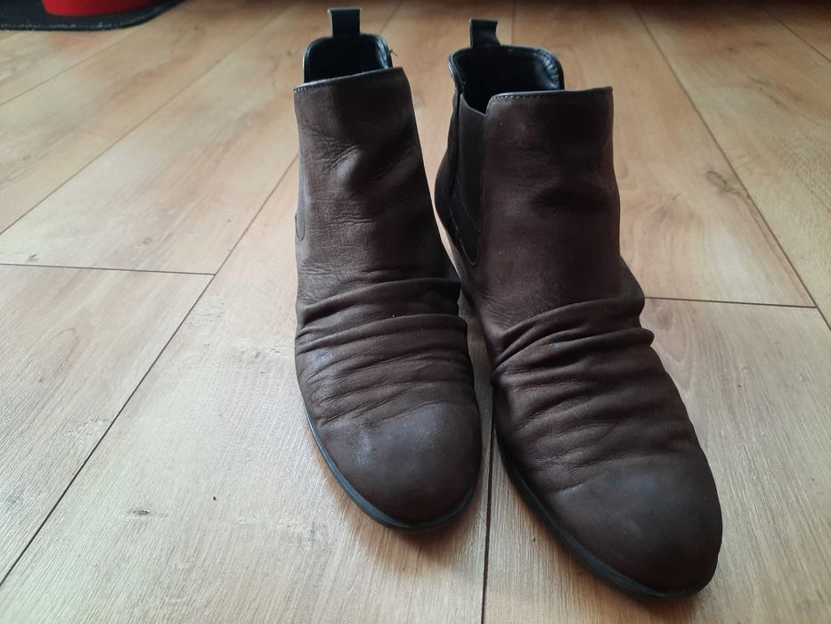 vanzare botine de piele