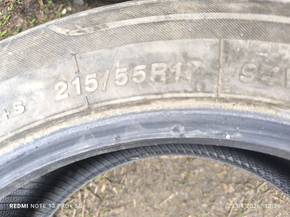 Шины R17 215/55 3 шт