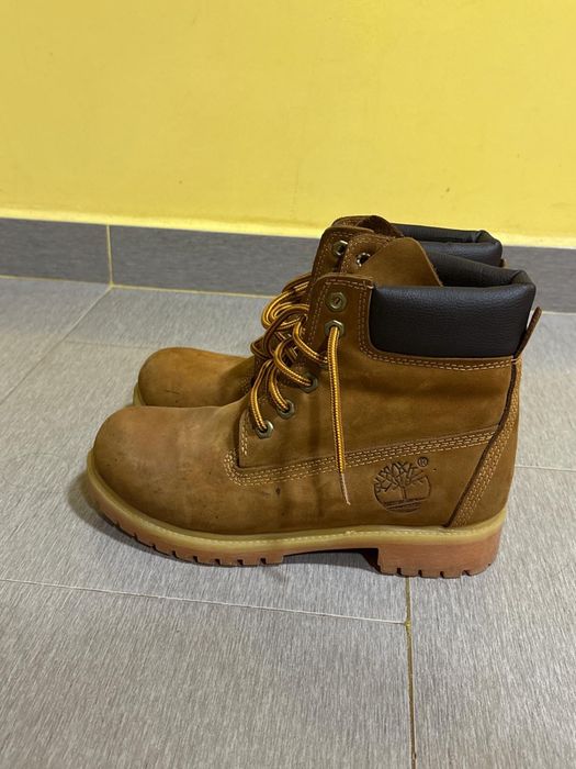 Ghete Timberland Piele