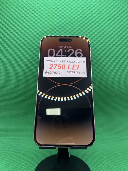 Iphone 14 Pro Max, baterie 84%, Lazar Amanet Crangasi, 54976