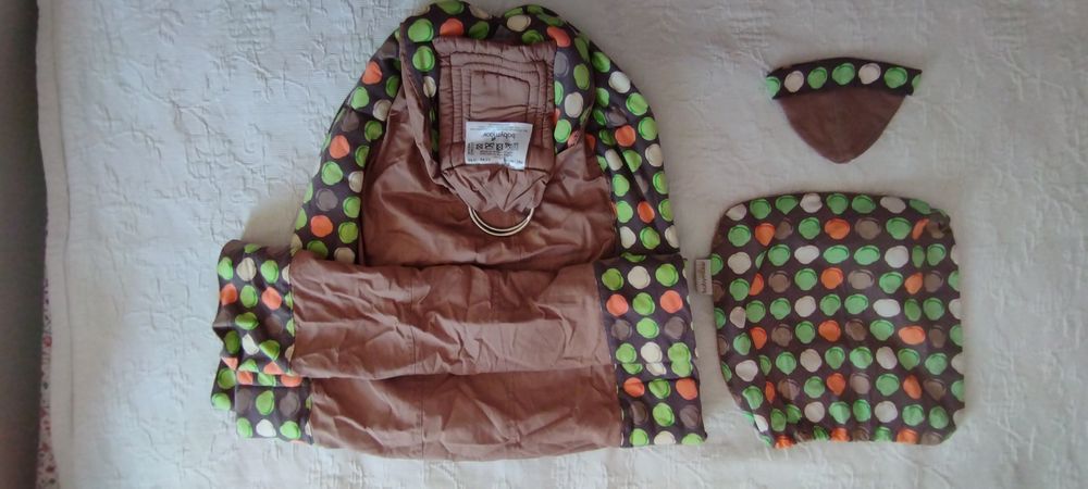 Sling cu inele + caciulita Babymoov