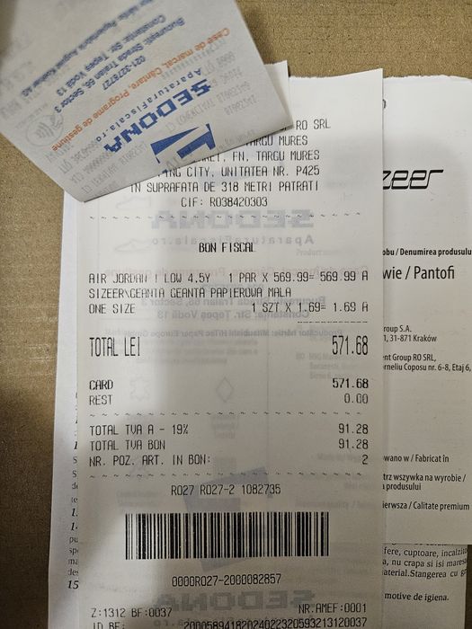 Air Jordan 1 LOW - 36.5