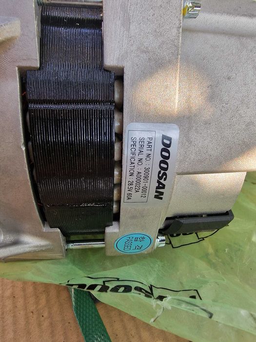 Alternator Doosan 28,5v 60 A