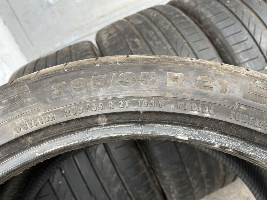 4 бр. летни гуми 265/40/21 и 295/35/21 Continental DOT 1720 4,5-5,5 mm