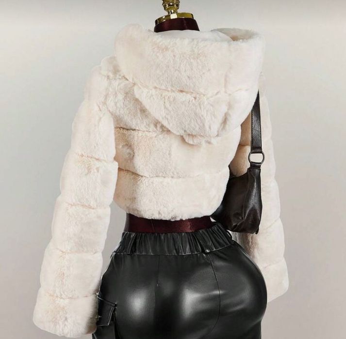 Пухкаво палто ново