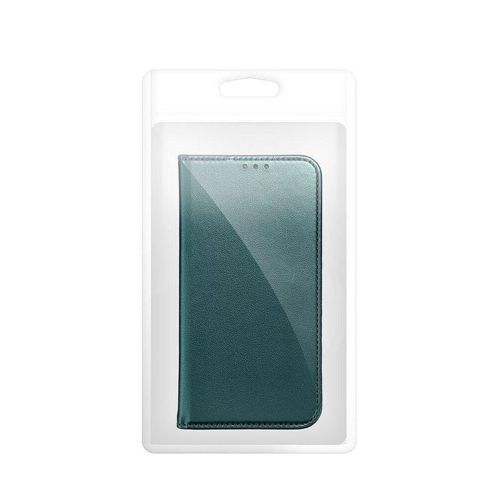 Тефтер smart magneto за iphone 16 pro max dark green