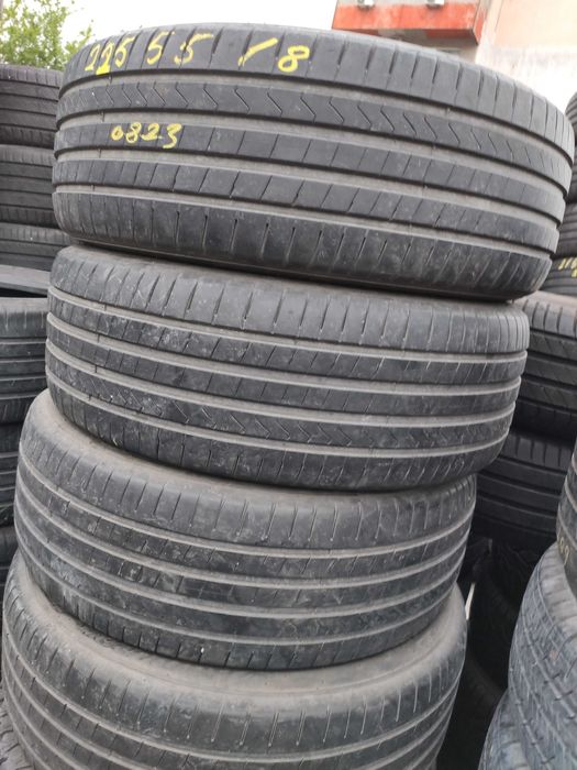 4бр Летни гуми 225 55 18 - Hankook - DOT 2023
