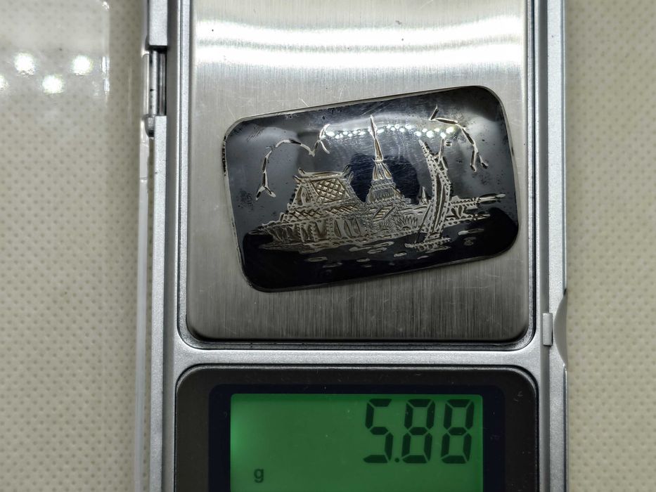 Broșă de Colecție SIAM NIELLO – Argint Sterling