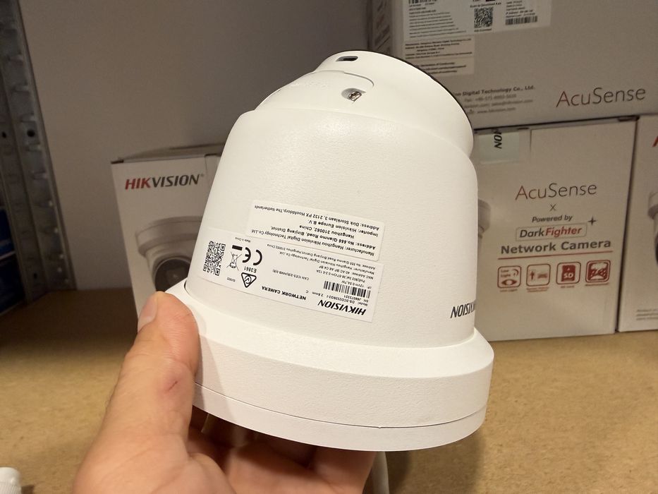 Camera dome IP Hikvision DS-2CD2326G2-I, lentila 2.8mm, 2 MP, AcuSense, IR 30m, slot card