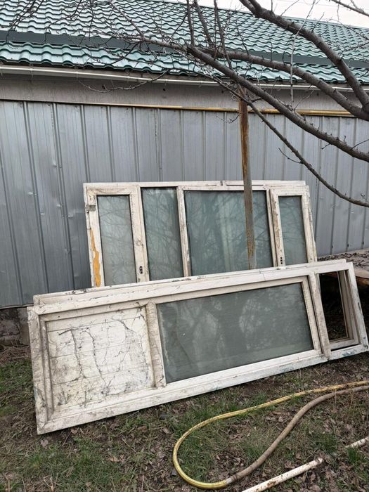 Пластик терезелермен есіктерктер