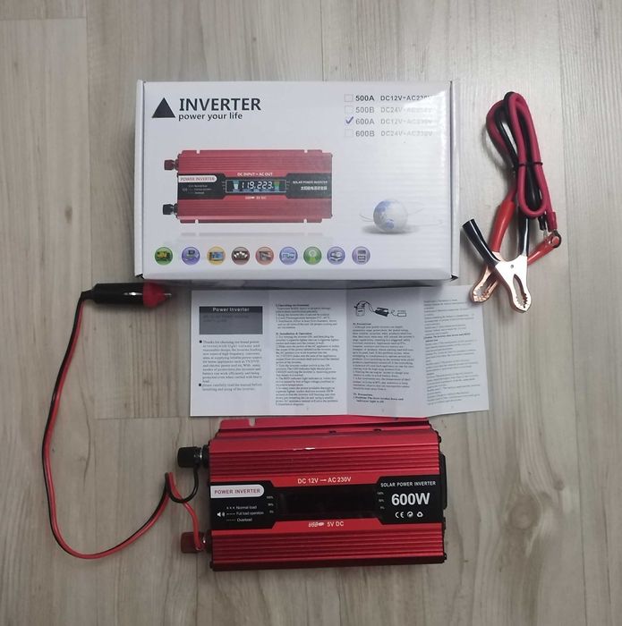 Инвертор 12/220 малко използван