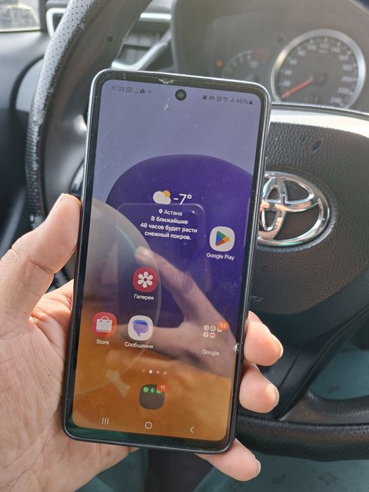 Самсунг А72 в рабочем состаяний