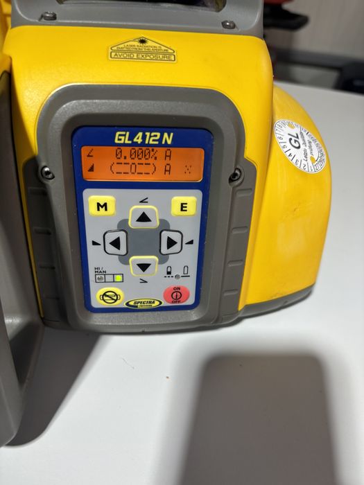 Spectea gl 412 n nivela laser canalizare cu pante leica topcon hilti