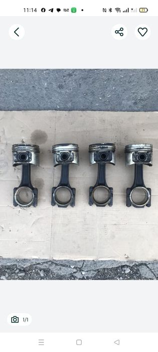 Коленвал Ваз 2103 и шатуны