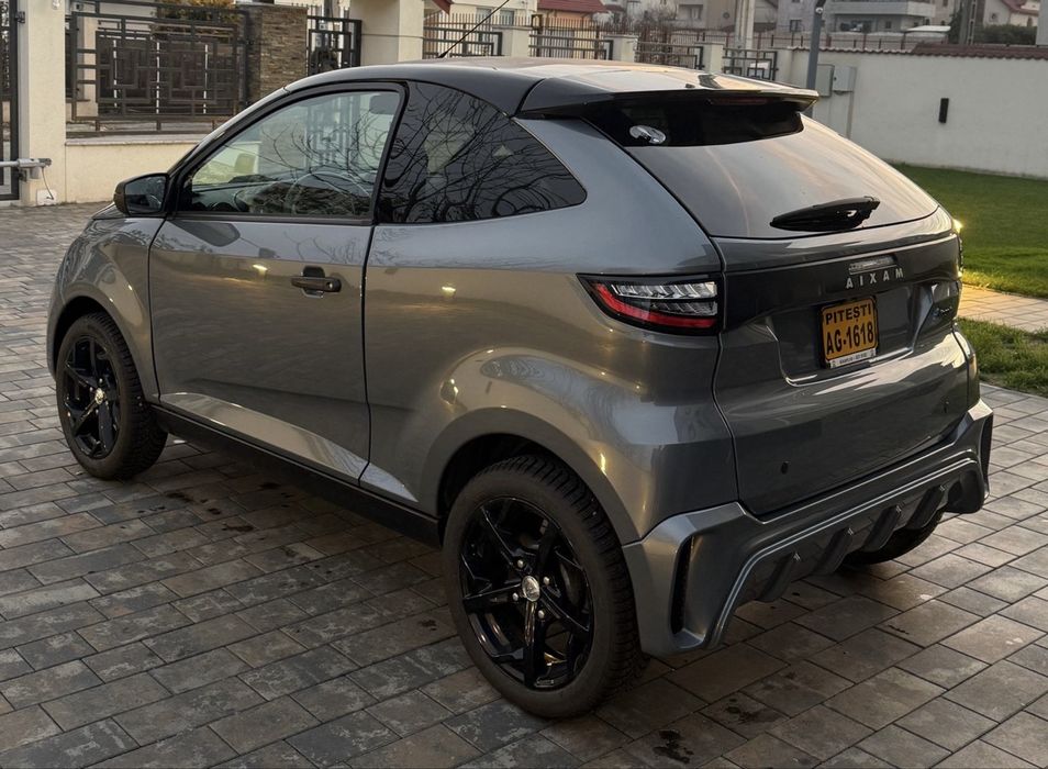 Aixam eCoupe Sport,garantie pana in 2027