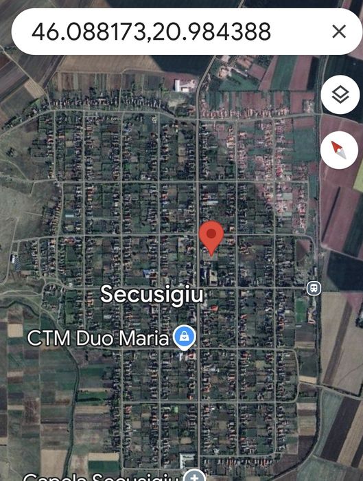 Vand / închiriez  teren comercial in Secusigiu ,central .