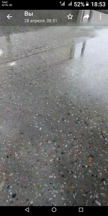 Заливка, шлифовка бетонных полов.