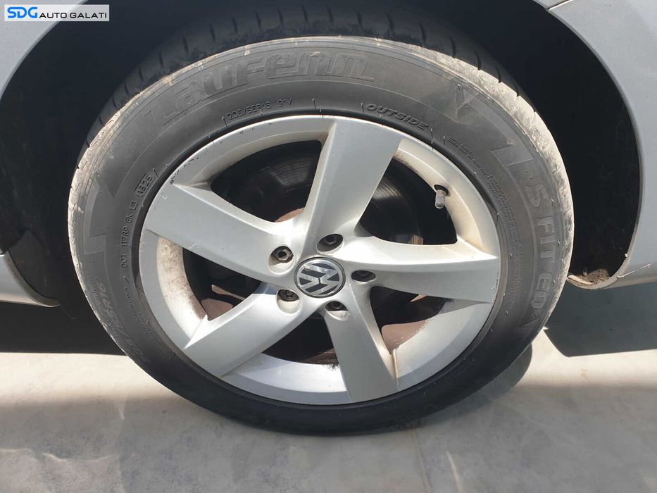 Set 4 Jante Roti Aliaj 205 55 16 R16 cu Anvelope Vara 5x112 Audi A3 8P 2004 - 2013 Cod 7JX16H2 ET45  [K5540]