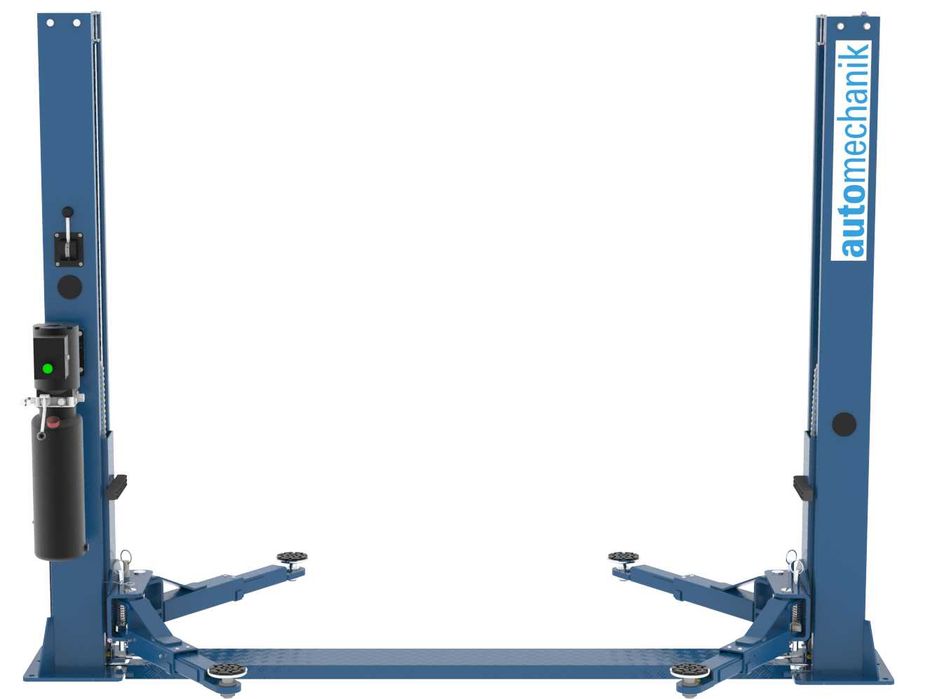 Двуколонен подемник 4т - за помещения с ограничено място