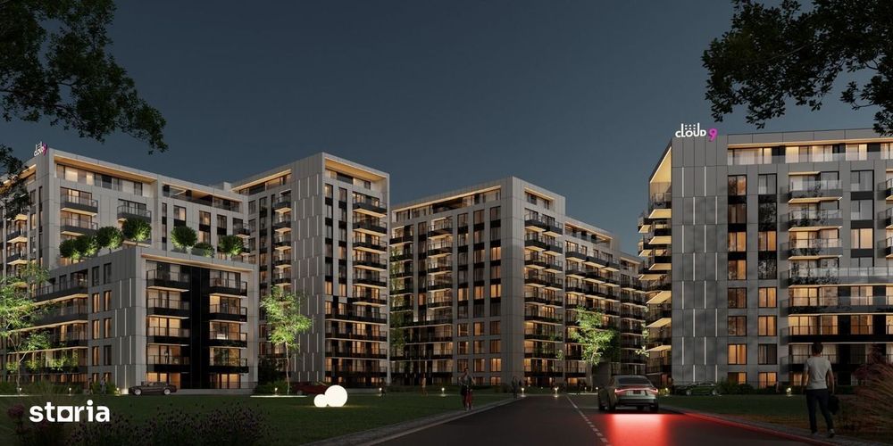 Cloud 9 Evolution – Apartament 2 camere Tip B | Orientare Sudică — fotografia 3