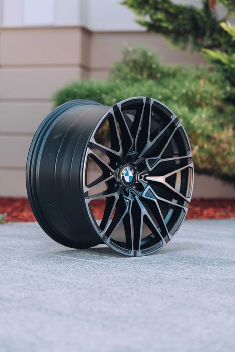 Jante Roti BMW M R20 5x120 Black Satin Seria 3 Seria 4 Seria 5 Seria 6 Seria 7 X3 X4 X5 X6 XM E70 F